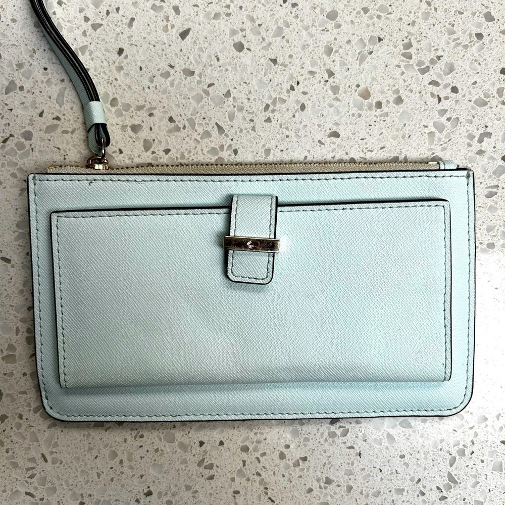 Kate spade wristlet clutch wallet card holder